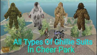 All 4 Ghillie Suits Locations In Cheer Park [upl. by Iniffit]