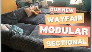 Wayfair Modular Sectional by Wade Logan [upl. by Ahcsrop]