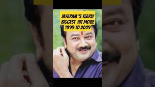 Part 2 Jayaram Yearly Biggest Hit Movie 1999  2009 Trending Shorts  Viral Shorts  Cinema Talks [upl. by Ekrub717]