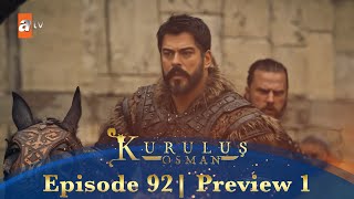 Kurulus Osman Urdu  Season 5 Episode 92 Preview 1 [upl. by Ylrae359]