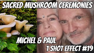 Sacred Mushroom Journeys Healing Intuition and Empowerment  Michel amp Paul  1 Shot Effect 19 [upl. by Rothenberg]