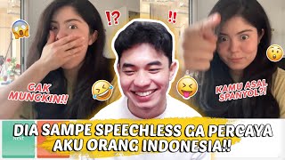 Ketika Aku Ngomong Full Spanyol Dia Langsung Speechless‼️  OmeTV Internasional [upl. by Otsugua]