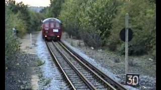 Epping Ongar Railway 1994 Last Train from Ongar HQ vid [upl. by Stricklan]