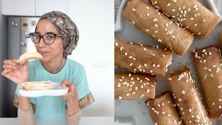 RECETTE CORNES DE GAZELLE ET CIGARES AUX AMANDES [upl. by Stafford837]