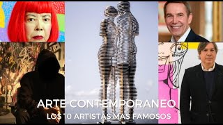 Arte contemporaneo Los 10 mejores artistas [upl. by Tserof]