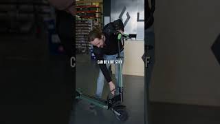 How To Fold VSETT 8 Electric Scooter 🛴⚡️ [upl. by Yllor]