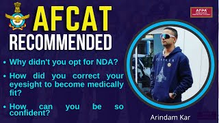 AFCAT Recommended Arindam Kar  AFSB Experience  Cdr Natrajan  SSB Interview Preparation [upl. by Narra]