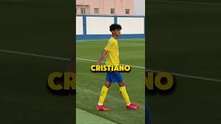 Cristiano Jr destroza a IShowSpeed ​​en el campo 😳😱 ronaldo shorts [upl. by Arymat]