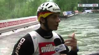 Interview 2012 European Champion C1 Sideris Tasiadis [upl. by Kcirdes840]