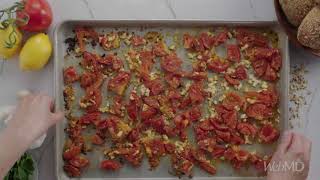 Recipe Roasted Tomatoes with Shrimp and Feta  WebMD [upl. by Ethbin]