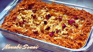 Nawabi Sewai Recipe  Royal Indian Dessert for Festivals amp Special Occasions [upl. by Bethel]