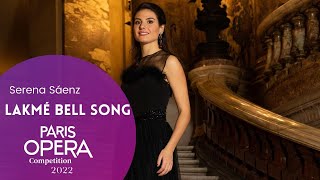 Paris Opera Competition 2022 Serena Saenz Lakmé’s Bell Song [upl. by Steinke]