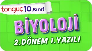 10Sınıf Biyoloji 2Dönem 1Yazılıya Hazırlık 📑 2024 [upl. by Harolda]