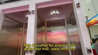 HIGH PLANSIFTER is main equipment in flour mill industryEPC grain oil provider wwwimmycn [upl. by Enicar]