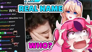 CDawgVA amp Ironmouse Accidentally Doxxed Hime Hajime Real Name [upl. by Maleki]