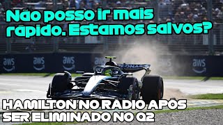 HAMILTON PERGUNTA SE HAVIA PASSADO PARA O Q3 E É INFORMADO QUE HAVIA SIDO ELIMINADO NO Q2 [upl. by Hemetaf]