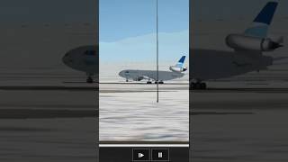 RFSReal Flight Simulator McDonnell Douglas MD11F ASL Airlines Pudong to Almaty Full Landingrfs [upl. by Ecirad]