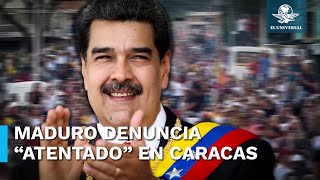 Nicolás Maduro denuncia posible atentado tras llamado de María Corina a manifestarse [upl. by Asia]