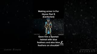 For Honor Centurion Armor Concept [upl. by Melony]