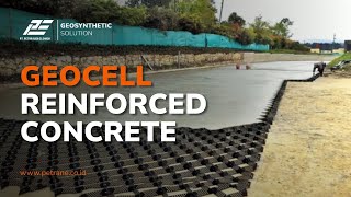 Geocell Reinforced Concrete [upl. by Finbar259]