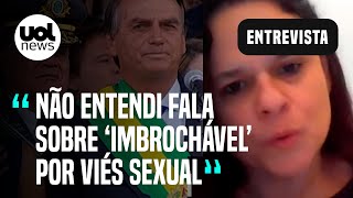 Janaina Paschoal Discurso de Bolsonaro com comparação entre primeirasdamas coisificou mulheres [upl. by Fraya]