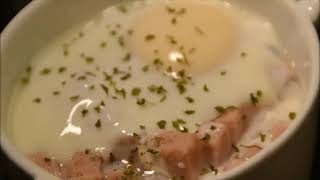 Oeufs cocotte Boursin jambon recette cookeo [upl. by Nord]