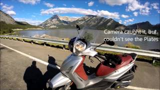 Piaggio BV 350 Banff Day Trip [upl. by Feodora]