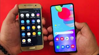 Samsung Galaxy A41 vs Samsung Galaxy S7 [upl. by Enirac328]