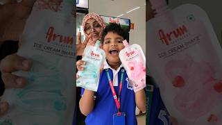 Colourful Ice cream challenge🍨 shortsfeed funny jesijesina comedy entertainment icecream [upl. by Nnaitak]