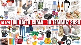 BU CUMA BİM’DE NELER VAR   BİM 19 TEMMUZ 2024 KATALOĞU  BİM İNDİRİMLERİ  BİM KAMPANYA [upl. by Arul]