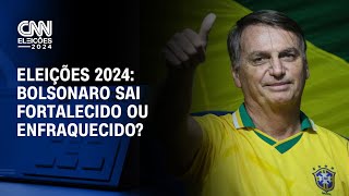 Eleições 2024 Bolsonaro sai fortalecido ou enfraquecido  CNN NOVO DIA [upl. by Eornom]