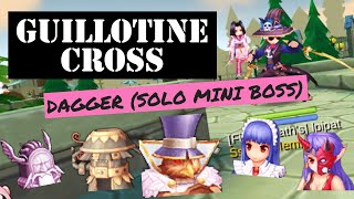 ROM GUILLOTINE CROSS  Dagger Build Solo Mini Boss No Food amp No Expert Precision Stone [upl. by Marris]