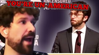 Destiny Exposes John Doyle As UnAmerican │ Debate Highlights [upl. by Hpseoj443]