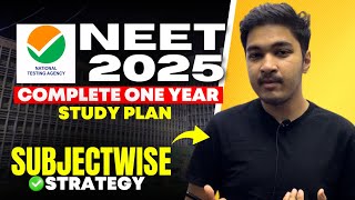 NEET 2025  One Year Complete Strategy amp Study Plan to Score 700 Marks  Soyeb Aftab [upl. by Catima]