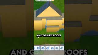 Beginners Tutorial For Roofing In The Sims 4 [upl. by Josy433]