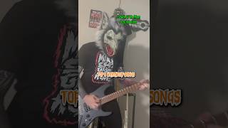 TOP 5 WEREWOLF SONGS OF ALL TIME werewolf halloween rock metalcore wolf mask costume [upl. by Berty]