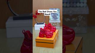 Bold and Beautiful The Red Shoes You Need🤩 sheshoe redshoes girlsshoes ladiesshoes shorts [upl. by Angeli]