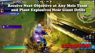 Receive Next Objective at Any Mole Team and Plant Explosives Near Giant Drills Locations [upl. by Issac457]