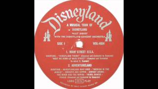 The Disneyland Concert Orchestra  OvertureMain Street USA 1956 [upl. by Eldredge]