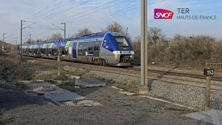 SNCF Passage dune AGC TER HautsdeFrance [upl. by Ellenig]