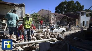 Las imágenes de los destrozos en Guanica una de las zonas de Puerto Rico más afectadas por el sismo [upl. by Anadal]