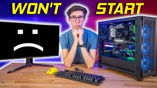 What To Do If Your Gaming PC WONT BOOT 😭 [upl. by Nnaik336]