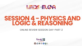 JULY 7 2024  PROJECT MUGNA PHYSICS AND LOGIC AND REASONING REVIEW SESSION [upl. by Gnuhn]