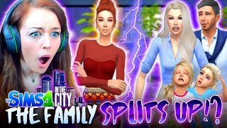 😱⚡️THE FAMILY ARE SPLITTING UP⚡️😱 The Sims 4 IN THE CITY 40💒￼ [upl. by Anoyet588]