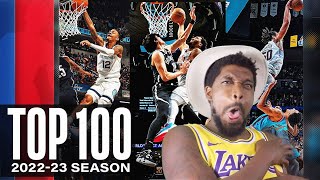 The Top 100 Dunks of the 202223 NBA Season 🔥 [upl. by Gonzalo]