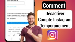 Comment Désactiver Un Compte Instagram 2024  Désactiver Un Compte Instagram Temporairement [upl. by Edrahc]