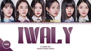 ILAND2  IWALY TOP 6 PD PICK Color Coded Lyrics HanRomEngViet [upl. by Yaj]