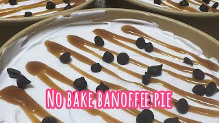 No bake Banoffee pie [upl. by Lemmy]