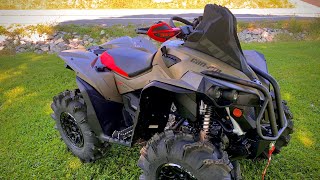 BRAND NEW 2022 CAN AM RENEGADE 1000 XMR  FIRST RIDE BEST ATV EVER MADE [upl. by Nayr]