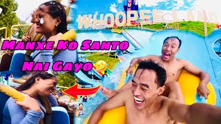 Whoopee Land Amusement Water Park  manxe ko saro nai gayo 🥹 ​⁠ [upl. by Ayomat]